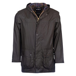 Barbour Lifestyle Classic Durham Waxed Jacket, Sage